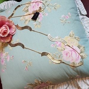 Alfani Gold Tone Row Bar Long Station Necklace - 42" + 2" Extender